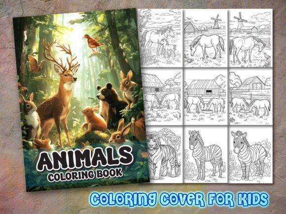Animal Coloring Pages and Book Cover: A Practical Guide for KDP Creators