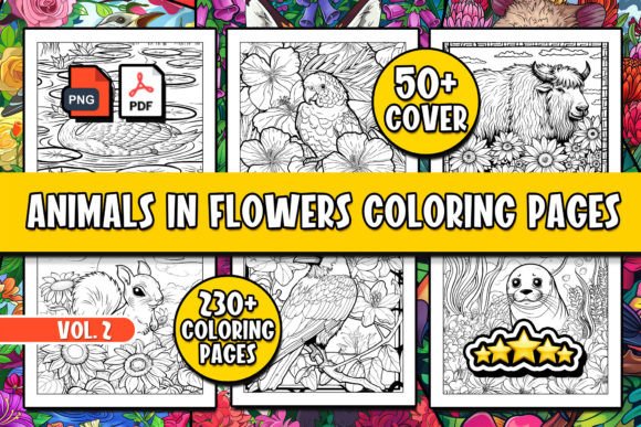 Animals in Flowers Coloring Pages Bundle: A Strategic Creative Asset for Modern Digital Entrepreneurs