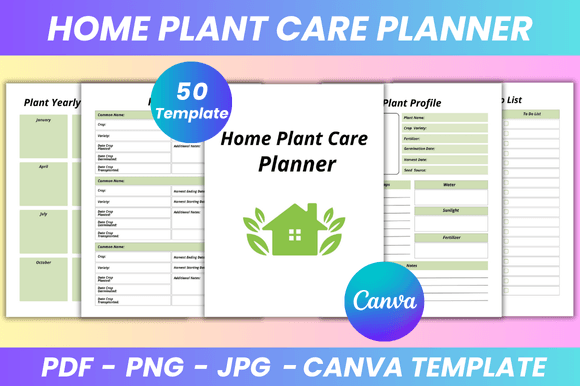 Grow Smarter, Not Harder: Why the Home Plant Care Planner Canva Kdp Is a Game-Changer for Indoor Gardeners